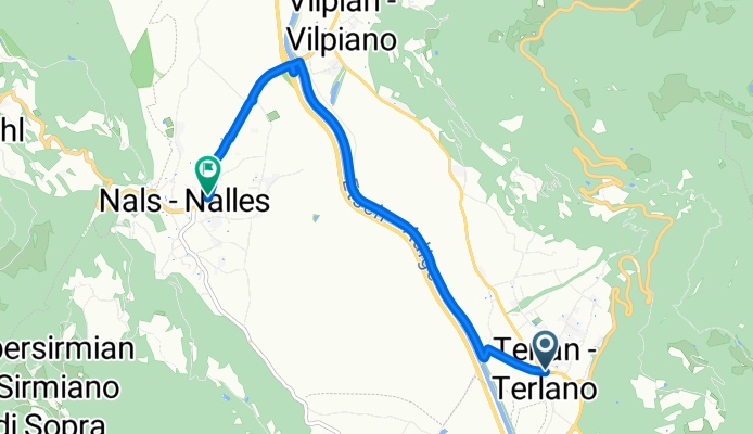 Kirchgasse nach Sankt - Vigil - Straße