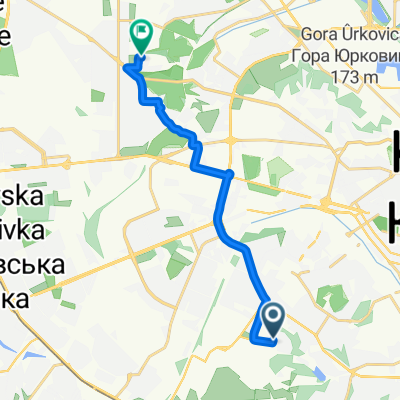 вулиця Федора Ернста 16а to FCJ8+HF