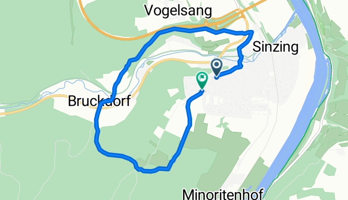 Eichenstraße, Sinzing nach Eichenstraße, Sinzing