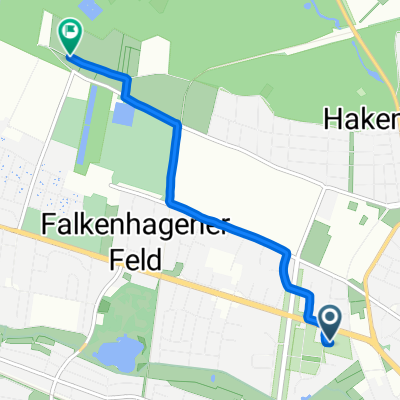 Route nach Spandau, Berlin