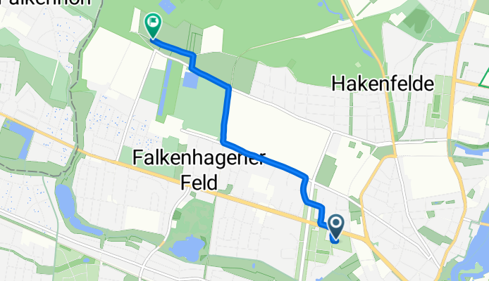 Route nach Spandau, Berlin