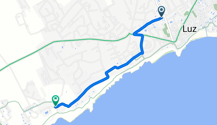 Edificio Cristaluz, Luz до Urbanização Porto D Maria Casas do Mar, Luz