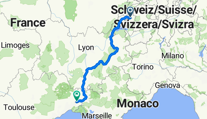 De Nierlet-les-Bois à Nîme