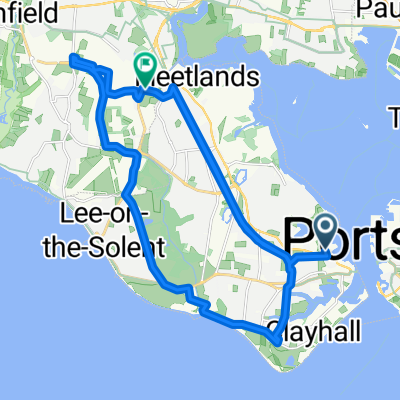 Route avoiding Alver Valley