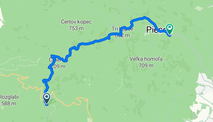 Na Babe, Pernek až Piesok 4016, Modra