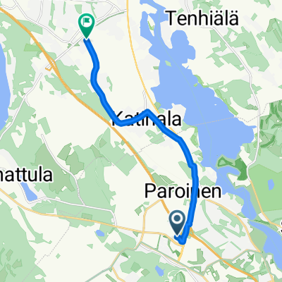 Takumäenkuja, Hämeenlinna do Tallitie, Parola