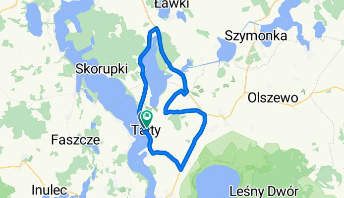 Tałty - Zielony Lasek - Lelek - Tałty