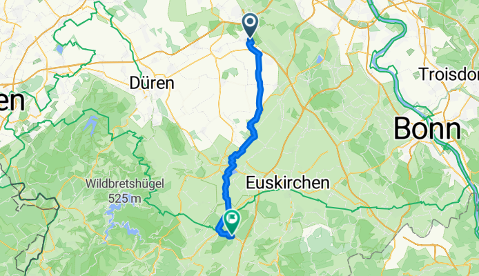 Holzgasse, Kerpen nach Andreas-Girkens-Straße, Mechernich