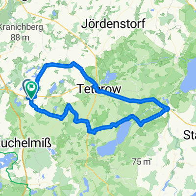 Lalendorf-Teterow-Malchin 70,7 km
