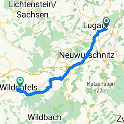Nach den Steegen, Niederwürschnitz nach Schulstraße, Wildenfels