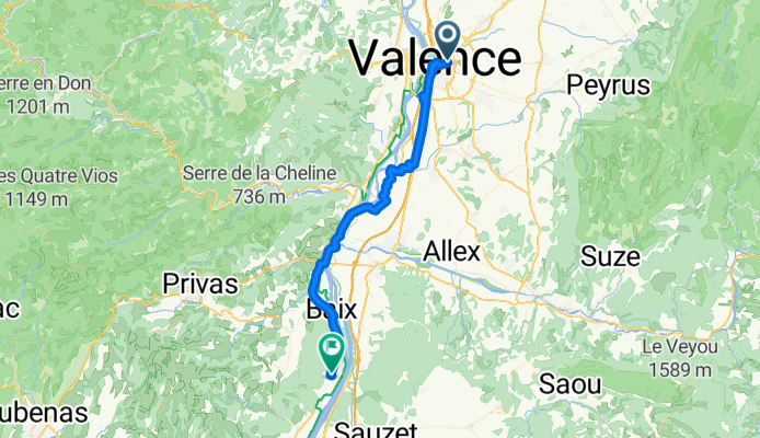 Valence - Cruas