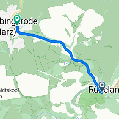 Burgstraße nach Unterer Kahlenberg 3A