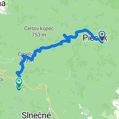 Piesok 4016, Modra až Na Babe, Pernek