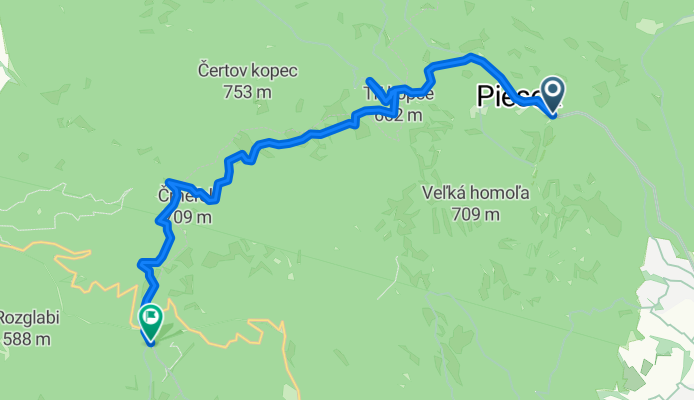 Piesok 4016, Modra až Na Babe, Pernek