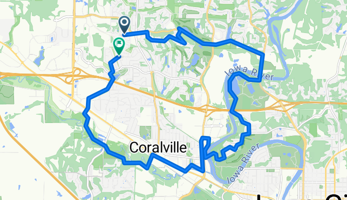 Lynncrest Dr, Coralville to Cambridge Dr, Coralville