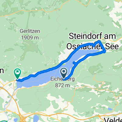 Ostriach, Ossiach - Ossiacher See Straße, Treffen am Ossiacher See