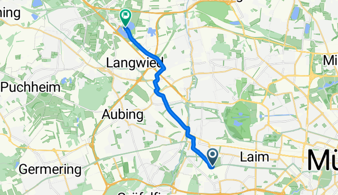 Pasing-Obermenzing, München nach Kreuzkapellenstraße, München