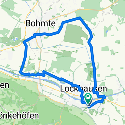 Lindenstraße, Bad Essen nach Dorfstraße, Bad Essen