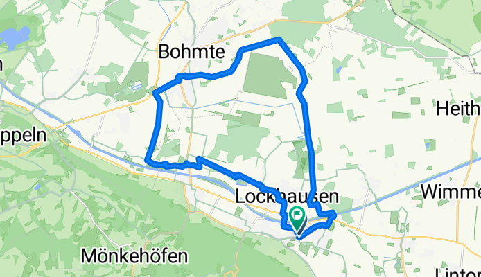 Lindenstraße, Bad Essen nach Dorfstraße, Bad Essen