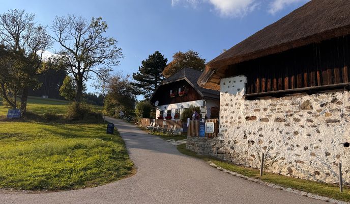 Foto 1 der Bikemap-Route "L-Pelmbergstüberl 03.10.25-L"