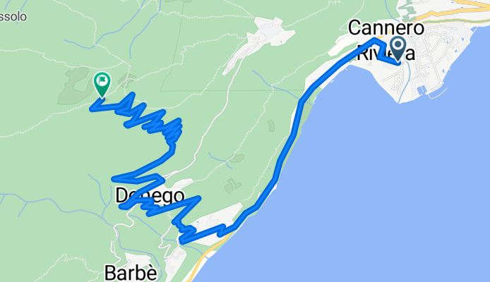 Viale del Lido, Cannero Riviera nach Cannero Riviera