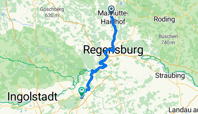 Maxhütte-Haidhof - Siegenburg