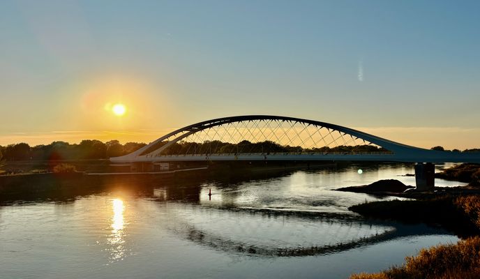 Foto 2 der Bikemap-Route "Brunnenplatz, Frankfurt (Oder) nach Graniczna, Küstrin"