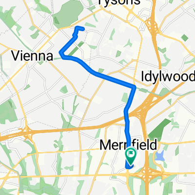 Gatehouse Rd, Falls Church to Gatehouse Rd, Falls Church