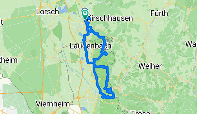 Darmstädter Straße, Heppenheim (Bergstraße) nach Darmstädter Straße, Heppenheim (Bergstraße)