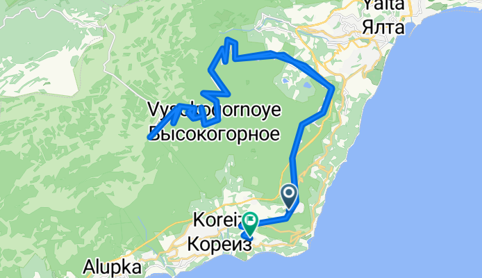 Расслабленный маршрут