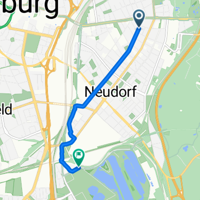 Mülheimer Straße, Duisburg nach Duisburg-Mitte, Duisburg