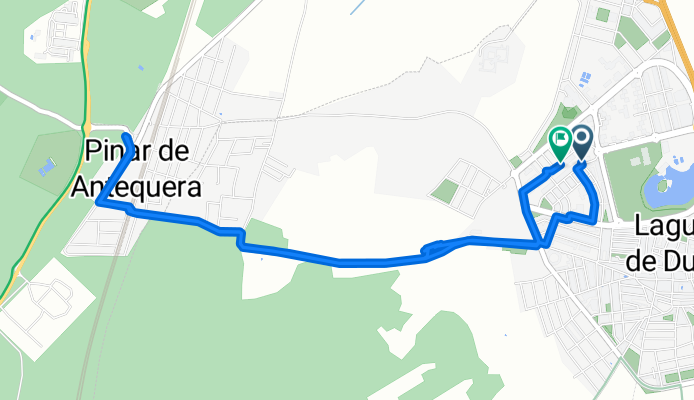 De Calle Duratón a Calle Duratón