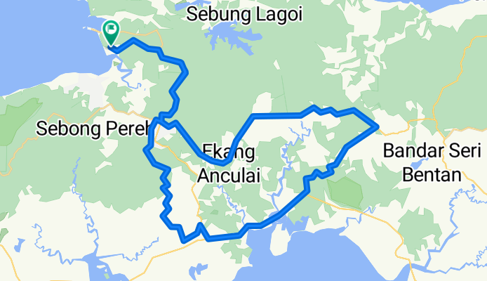 Route in Bintan