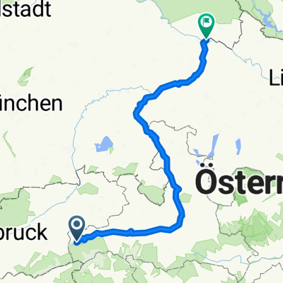 Tauernradweg über Schwarzach