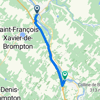 De Québec 2A à Rue Lavoie