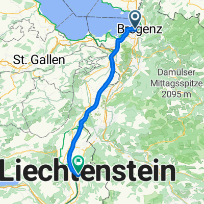 47.504, 9.732 nach 47.140, 9.523