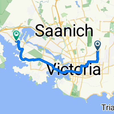 Hillside Ave, Victoria to Fenton Rd, View Royal