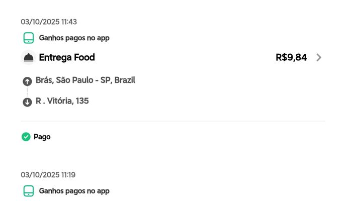 Photo 2 of the Bikemap route "De Rua Antônio Guganis a Rua Silva Teles"