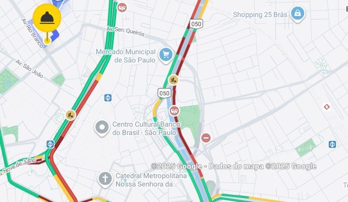 Photo 1 of the Bikemap route "De Rua Antônio Guganis a Rua Silva Teles"
