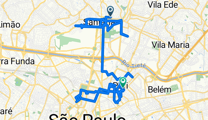 De Rua Ant么nio Guganis a Rua Silva Teles