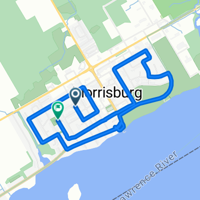 Sheldrick Dr, South Dundas to Sheldrick Dr, South Dundas