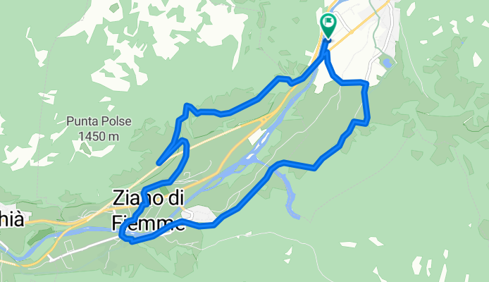 Da Via Paolo Oss Mazzurana a Via Paolo Oss Mazzurana