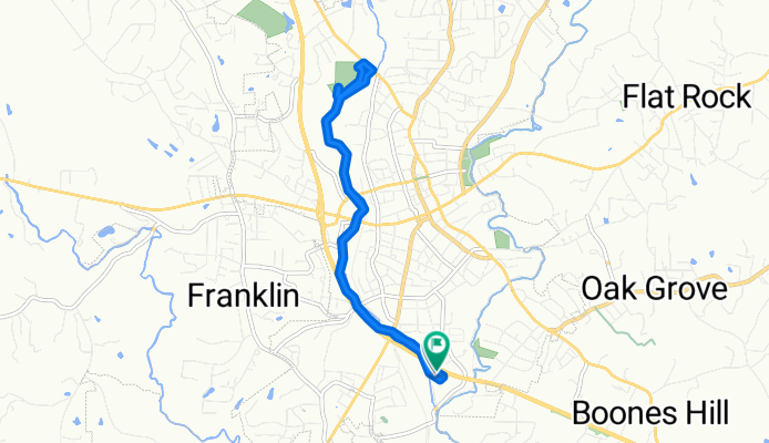 S Andy Griffith Pkwy, Mount Airy to S Andy Griffith Pkwy, Mount Airy