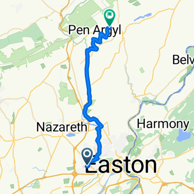 From Easton to Bangor