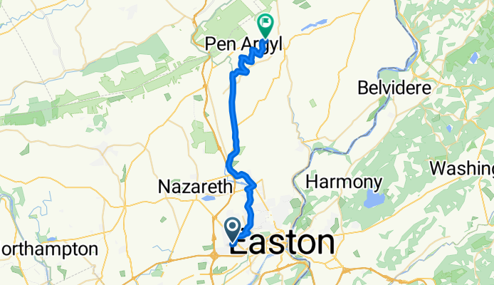 From Easton to Bangor