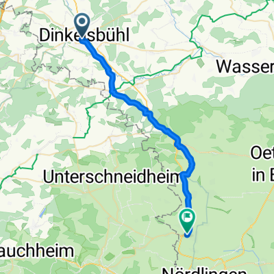 From Dinkelsbühl to Wallerstein