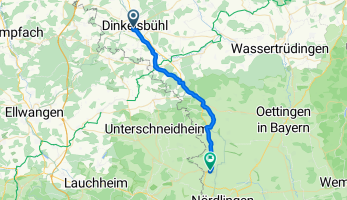 From Dinkelsbühl to Wallerstein