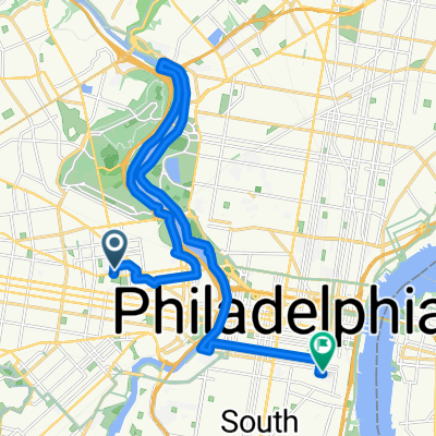 Haverford Ave, Philadelphia to Bainbridge St, Philadelphia