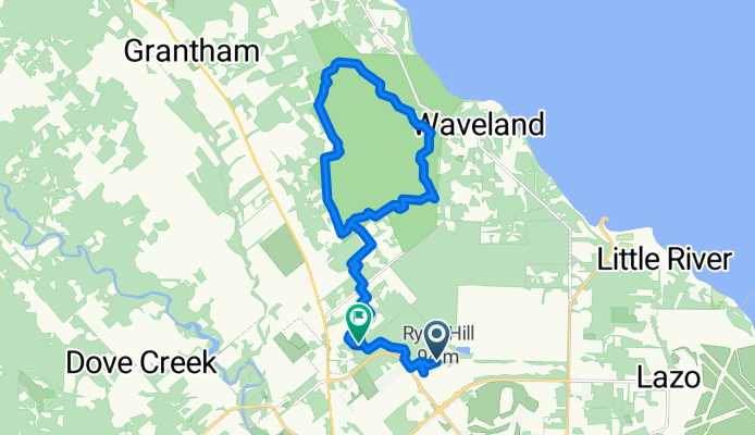 Mission Rd, Courtenay to Courtenay