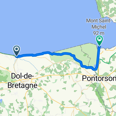 De Rue de l'Abri des Flots à Route Sans Nom